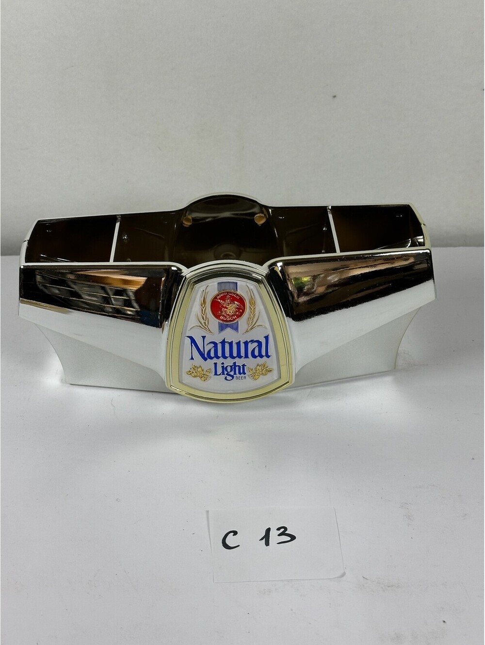 Vintage Natural Light Beer Napstir Napkin Dispenser Barware C 13